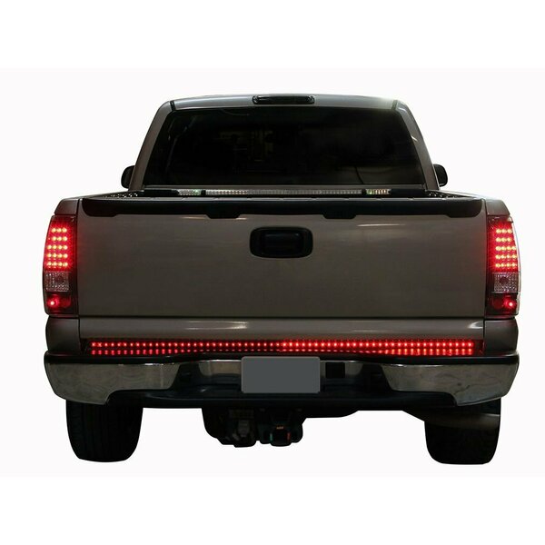 Trailfx 60" Rigid Light Bar, Clear Lens, Red Brake/ Red Running/ Red Hazard/ Amber Sequential Turn Signals 0026416X